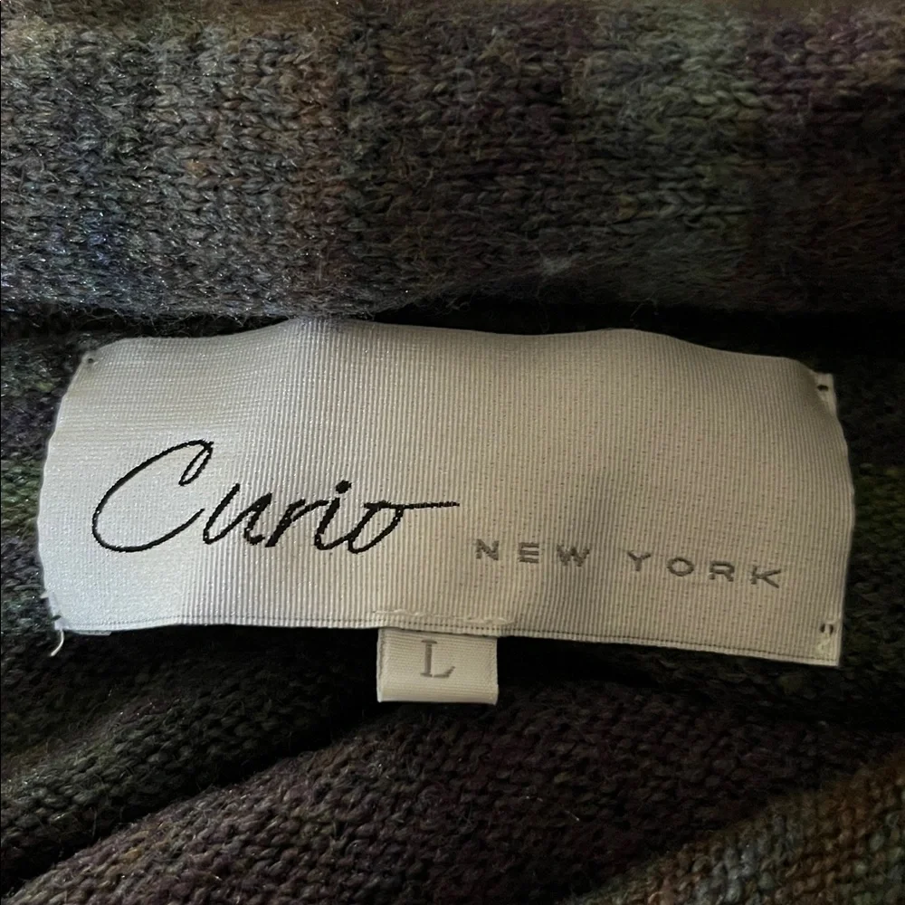 Elegant Multicolor Women's Vintage Cardigan - Picture 3 of 3